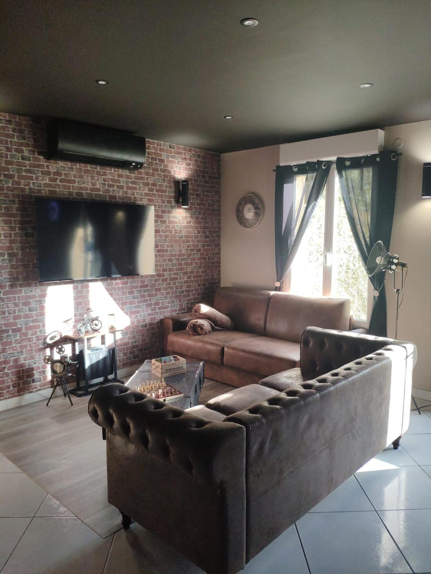 Le Manhattan Authentique Maison Climatisee 78 M2 Brasles Ngoại thất bức ảnh